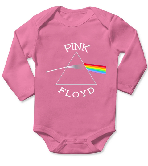 Pink Floyd prism logo Long Sleeve Baby One-Piece