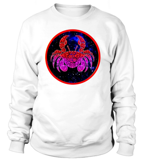 Unique Pattern of Cancer Zodiac Women's Sweatshirt