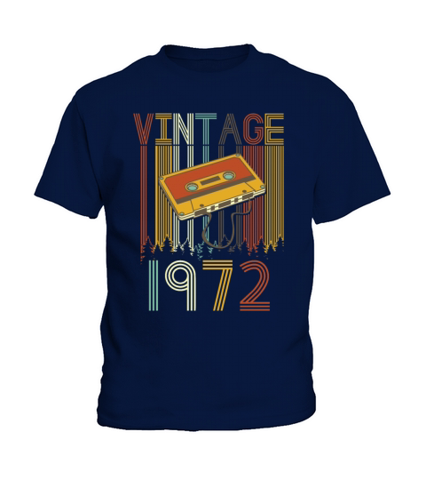Vintage 1972 Retro Kids T-Shirt