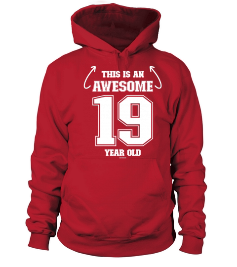 Awesome 19 year old - 19th Birthday Gift Women's Hoodie
