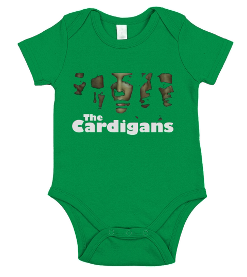 The Cardigans Band Tshirt Short Sleeve Baby One-Piece