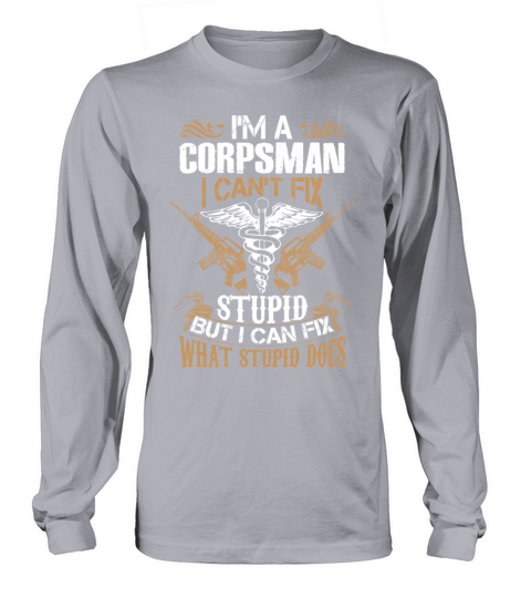 Im A Corpsman T Shirt Men's Long Sleeve