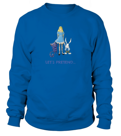 Lets Pretend - Alice In Wonderland Men's Sweatshirt
