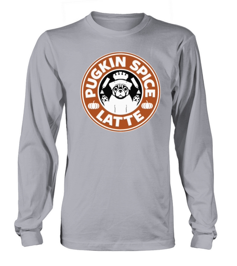 Pugkin Spice Latte Women's Long Sleeve