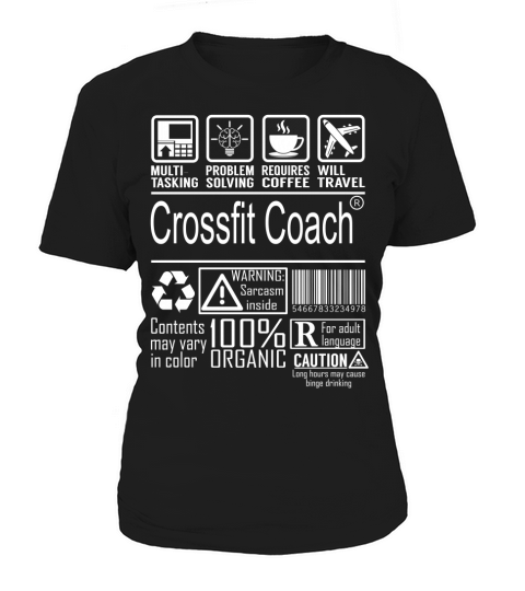 Crossfit Coach Multitasking Women's T-Shirt