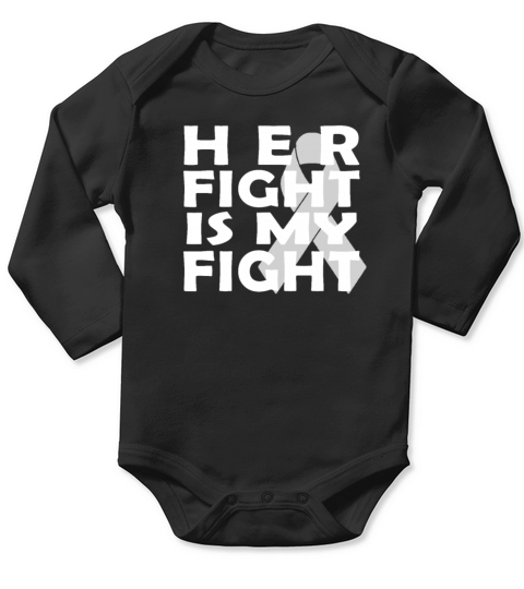 Fck Cancer Shirt lung cancer Long Sleeve Baby One-Piece