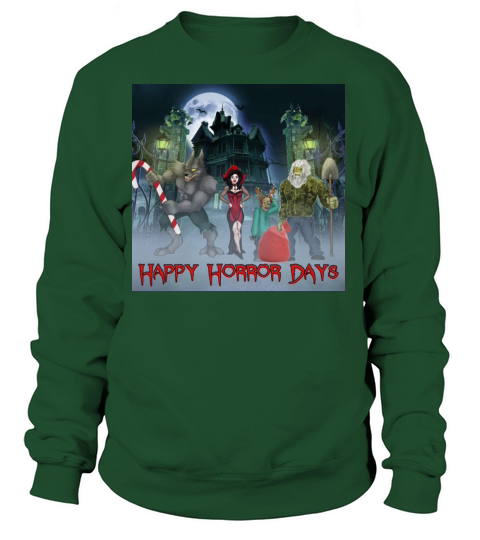 Happy Horror Days Cartoon Women's Sweatshirt