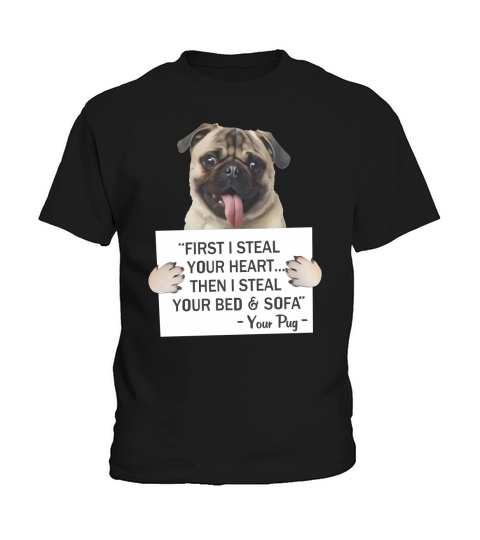 Pug Shirt Kids T-Shirt