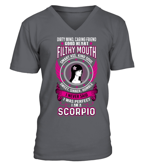 Scorpio zodiac t shirt Men's V-Neck T-shirt