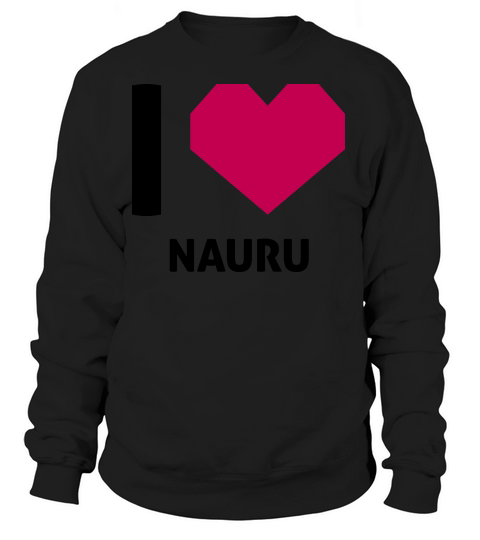 I Love Nauru Women's Sweatshirt