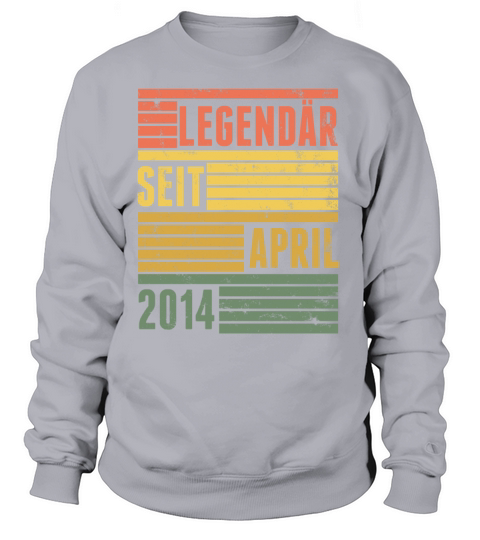 Legendary Since April 2014 6th Birthday Present Women's Sweatshirt