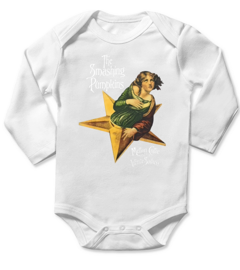 The smashing pumpkins Mellon Collie and the Infinite Sadness Long Sleeve Baby One-Piece