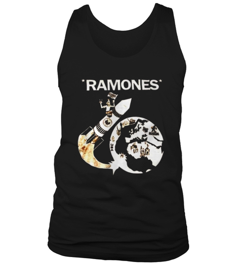 Ramones Rocket Earth Tank Top Unisex