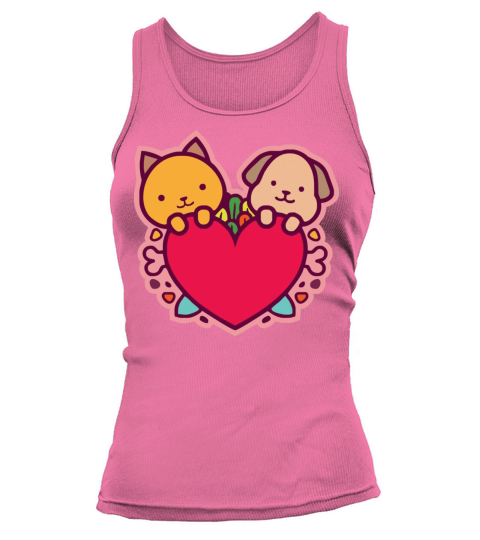 dogs fall in love Women's Tank Top