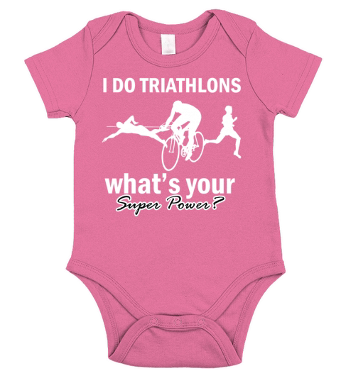 triathlons design Short Sleeve Baby One-Piece