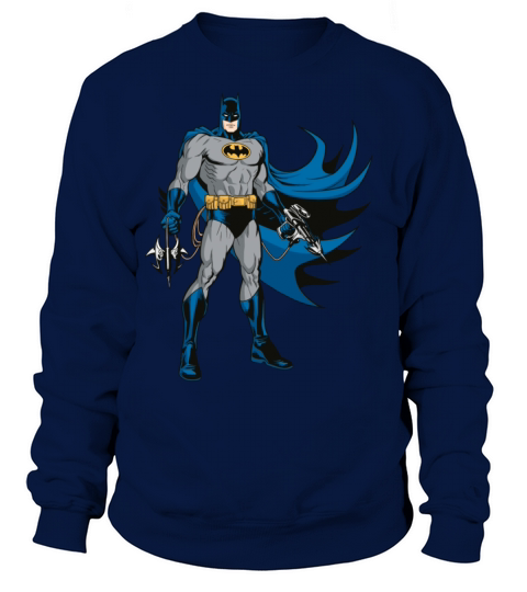 Batman Pose with Gear Women's Sweatshirt
