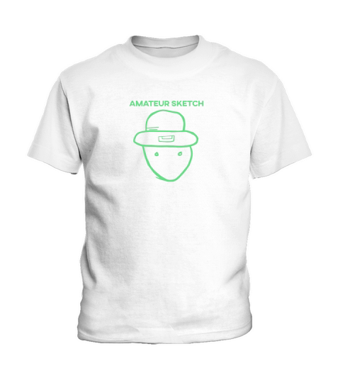 Amateur Leprechaun Sketch Mobile Alabama St Patrick Kids T-Shirt