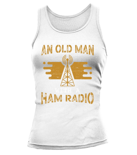 Amateur Radio Ham Radio Operator Tank top Woman