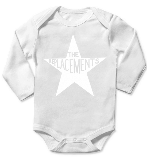 The Replacements Band Tshirt Long Sleeve Baby One-Piece