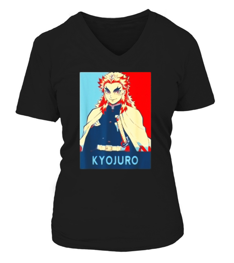 Slayer Demon Anime Teams Loves Women's V-Neck T-shirt