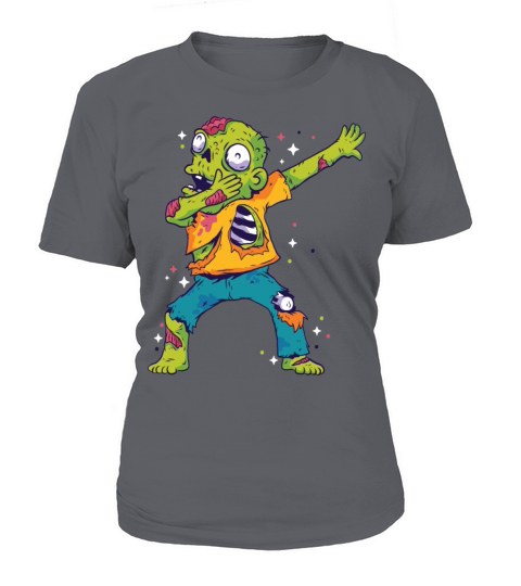 Dabbing Zombie Shirt Halloween Girls Boys Kids Dab Women's T-Shirt