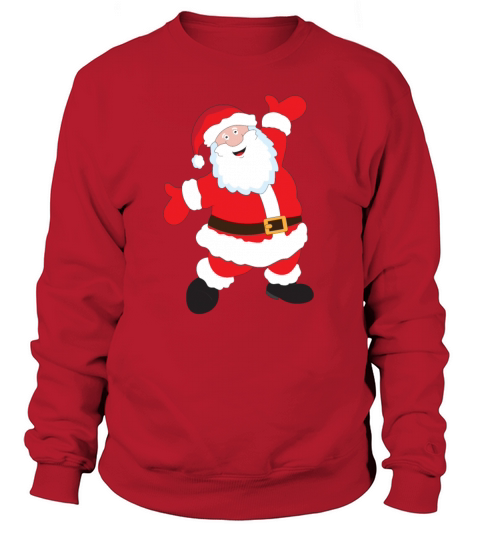 Merry Christmas Santa Claus Women's Sweatshirt