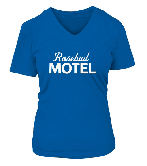 Rosebud Motel V-neck T-Shirt Woman