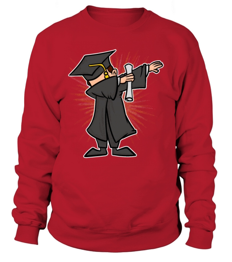 Dabbing Graduate Tee Cute Student Gift TShirt Men's Sweatshirt