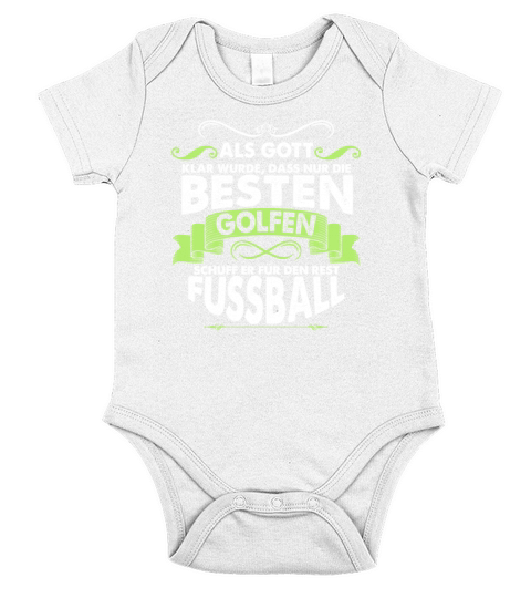 Golf God only the best games Golf Short Sleeve Baby One-Piece