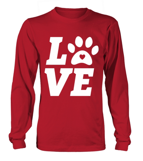 DOG LOVE Men's Long Sleeve