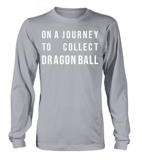 on a journey to collect dragon ball Men's Long Sleeve
