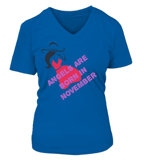 Born in November Women's V-Neck T-shirt
