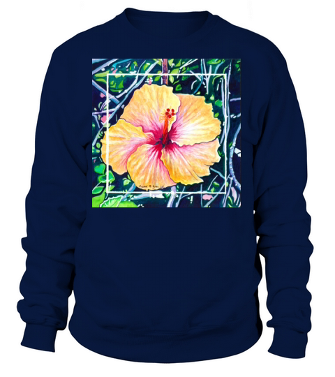 Hibiscus Watercolor Women's Sweatshirt