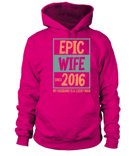 Funny Wife Since 2016 Women's Hoodie