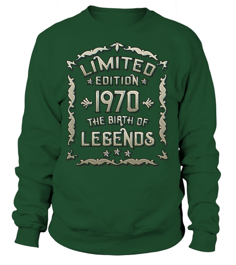 Vintage 1970 - 50th Birthday Present Vintage 1970 Women's Sweatshirt