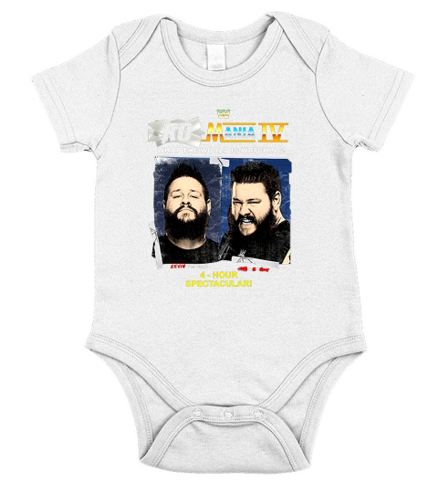 Kevin Owens KO Mania IV what the world is watching Short Sleeve Baby One-Piece