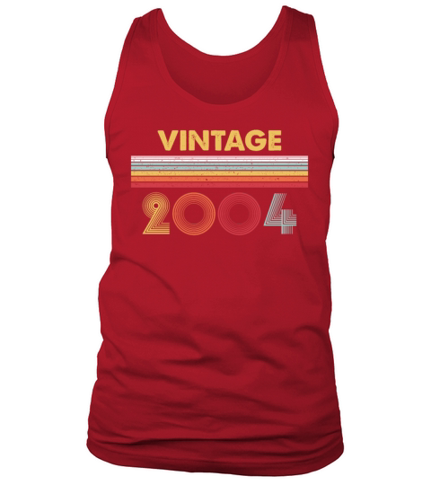 Vintage 2004 Funny 16 Years Old Boys and Girls 16t Men's Tank Top