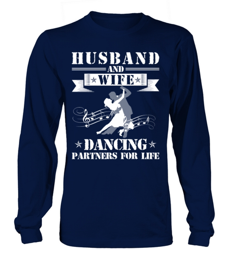 Husband And Wife Dancing Partners Women's Long Sleeve