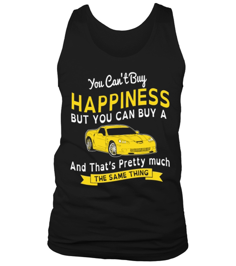 HAPPINESS AND SPORTS CAR Tank Top Unisex