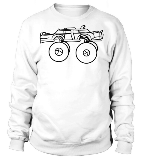 limousine long cool big fast monster truck Women's Sweatshirt