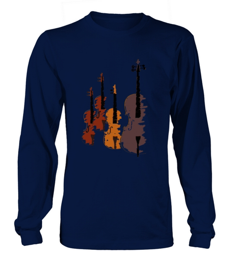 Quartet of bowed string instruments Women's Long Sleeve