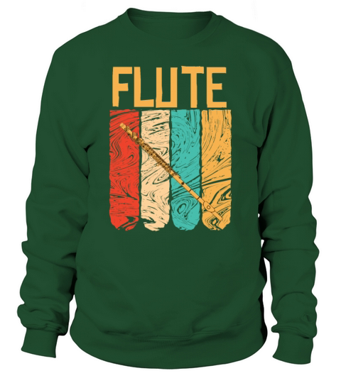 Flutist Transverse Flute Player Flautist Flute Art Women's Sweatshirt