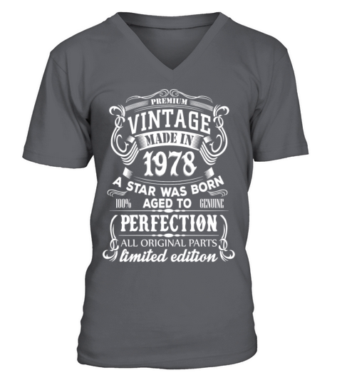 Vintage 1978 Men's V-Neck T-shirt