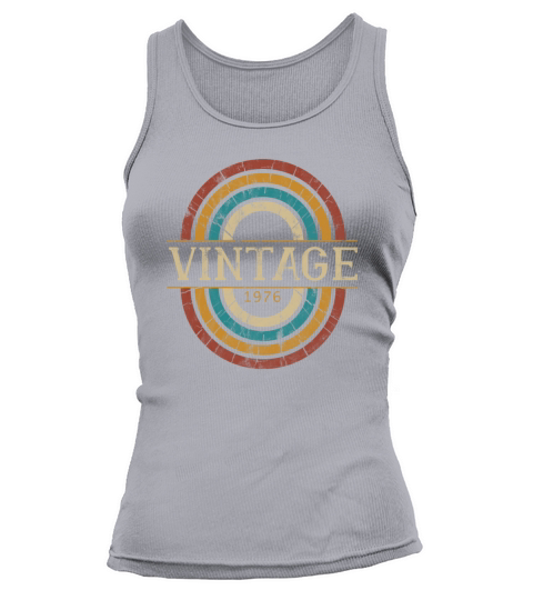1976 birthday vintage shirt - gift idea retro Women's Tank Top