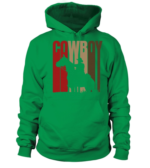 Cowboy Rodeo Cow Horse Yeehaw Novelty Vintage Women's Hoodie