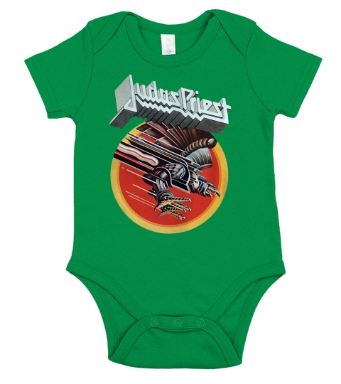 Judas Priest Band  Screaming for Vengeance Tshirt Short Sleeve Baby One-Piece