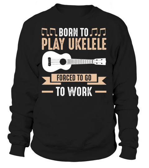 Ukulele Latin Ukulele Player Small Guitar Women's Sweatshirt
