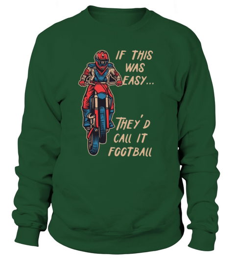 Motorcycle Motocross Bike Motobiker Motorsport Women's Sweatshirt