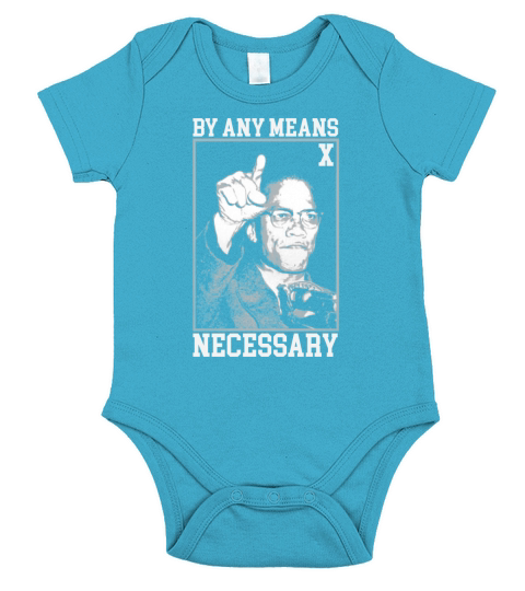 BY ANY MEANS NECESSARY BASIC Short Sleeve Baby One-Piece