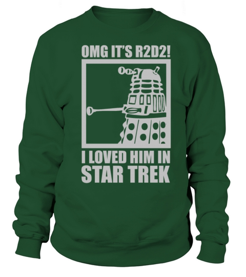 R2D2 Dalek Star Wars Dr Who Trek Women's Sweatshirt